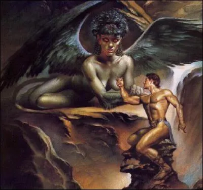 Cette créature, gardant autrefois la ville de Thèbes, posa à dipe une énigme ; s'il réussit, elle quitte les lieux. Mais quel est son nom ?