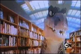 Comment s'appelle le dinosaure dans la classe de Gumball ?