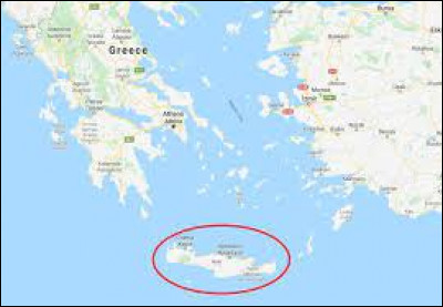 Sur quelle île de la Méditerranée la civilisation minoenne a-t-elle connu son apogée vers 1700 à 1450 av.J-C ?