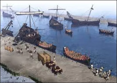 Les Minoens avaient implanté de nombreux comptoirs en mer Egée. Mais leurs principaux partenaires commerciaux étaient les Egyptiens et les Akkadiens de Mésopotamie. Quel était le plus grand port de commerce du Moyen-Orient à cette époque ?