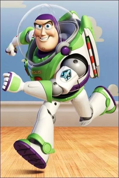 Avec qui Buzz l'Eclair prend-il le th lorsque Woody le surprend ?