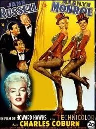 Film musical d'Howard Hawks de 1953 avec Jane Russel ... .