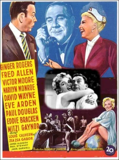 Film  sketches ralis par Edmund Goulding en 1952 avec Ginger Rogers, Fred Allen, Victor Moore ... .