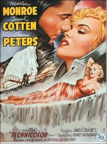 Ralis par Henry Hathaway en 1953 avec Joseph Cotten et Jean Peters, c'est un film dramatique dont l'intrigue se droule autour de clbres chutes d'eau ... .