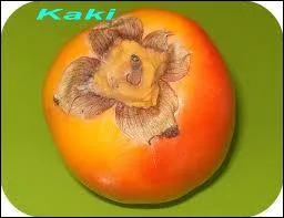 Le kaki est le fruit :