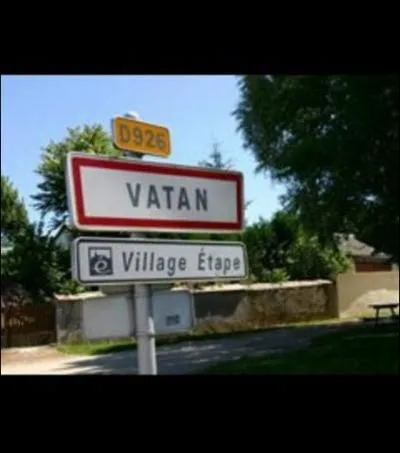 Comment s'appellent les habitants de ce village de l'Indre ?