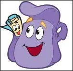 Dora ne se spare jamais de son petit sac  dos violet favori. Comment se fait-il appeler ?