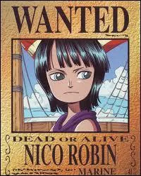 Avant ses 8 ans, sur quelle le Nico Robin vivait-elle ?