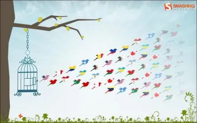 De quel pays provient le dernier oiseau qui sort de la cage ?