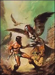 Nous sommes des femmes ailes. Notre corps osseux de vautour, notre bec et nos ongles crochus et notre odeur infecte reprsentent la famine, la scheresse et l'pidmie. Notre nom romain est  Furies .