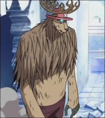 Quel est le premier endroit o Chopper s'est transform en monster Chopper ?