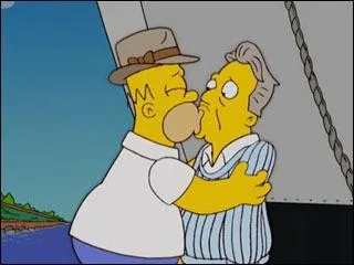 Homer embrasse...