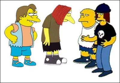 Ce gang de voyous est compos de...