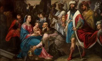Franais et maniriste tardif, je suis surtout connu pour avoir t le premier matre de Nicolas Poussin ; cette  Adoration des Mages  expose  Lille reprsente parfaitement mon art aimable