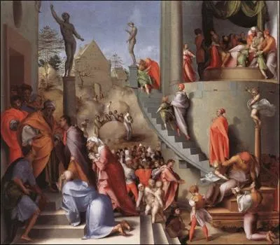 Cette  Histoire de Joseph  demeure un de mes grands chefs-d'uvres o je parodie l'archasme du quatTrocento. Je suis gnralement admis comme chef de file du manirisme florentin.