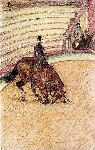 Au cirque - le dressage, 1899