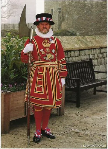 Garde de la Tour de Londres.