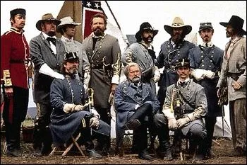 Guerre de scession amricaine. Uniforme Gris de...