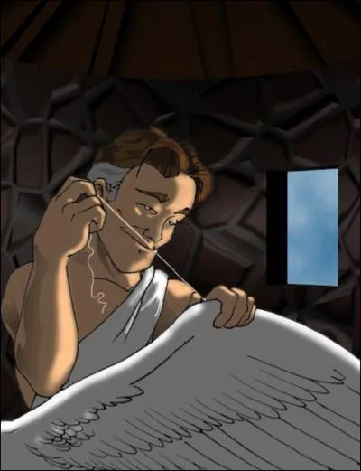 Grand artisan ayant conu le labyrinthe qui a servi  enfermer le Minotaure. Qui est-ce ?