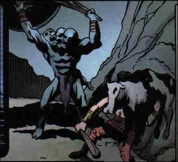 Gant redoutable  trois ttes qui s'est mesur  Hracls. Qui est-ce ?