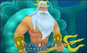 Messager de la mer et fils de Posidon ayant l'apparence d'une sirne et portant un trident. Qui est -ce ?