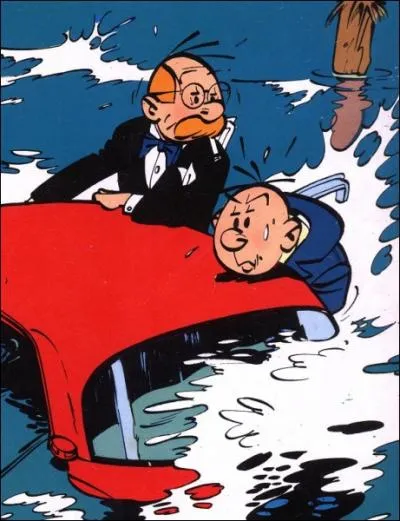 Ces 2 personnages mal en point, Libellule et Crouton (le moustachu) sont les partenaires de ...