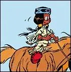 Cette jeune sioux Arc-en-Ciel est l'amie de ...