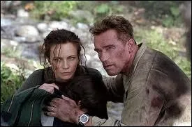 Dans quel film le pompier Gordon Brewer (Schwarzy) venge-t-il la mort de sa famille tue dans un attentat ?