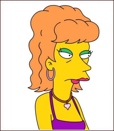 Comment s'appelle la femme qu'Homer a pouse  Las Vegas ?