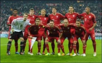 Equipe de football allemande o, volue le joueur franais Franck Ribry.