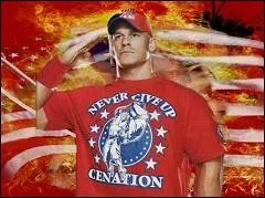 De quelle couleur est le t-shirt de John Cena (le 22/04/2012) ?
