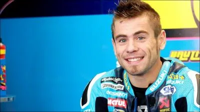 Pilote moto espagnol. Alvaro...