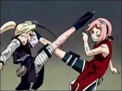 Ino et Sakura sont rivales.