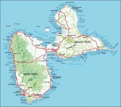 Quel est le candidat  avoir reu le plus de voix  la Guadeloupe ?