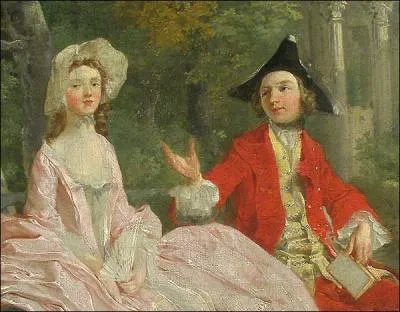 Conversation dans un parc