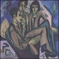 Conversation d'artistes, 1913