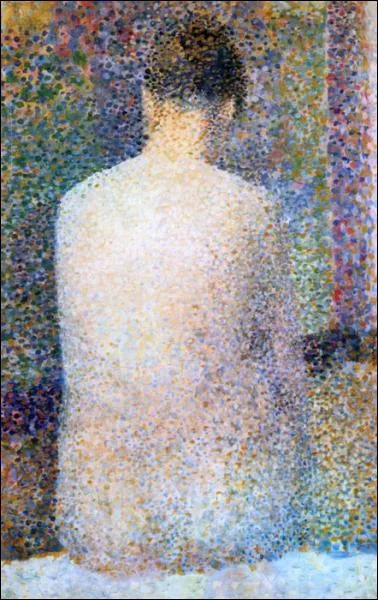 La poseuse de dos, 1887