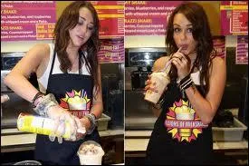 Comment Miley a-t-elle appel son milk-shake ?