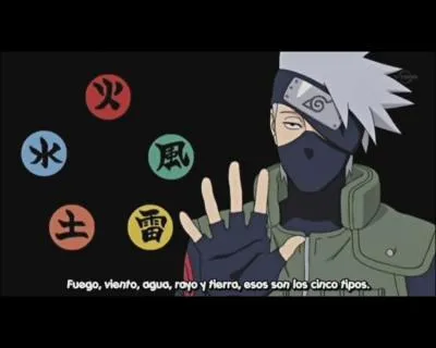 Quel est l'lment de Naruto ?