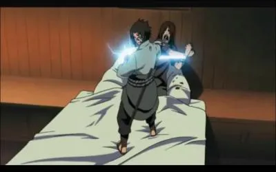 Qu'a fait Sasuke lorsqu'il a tu Orochimaru ?