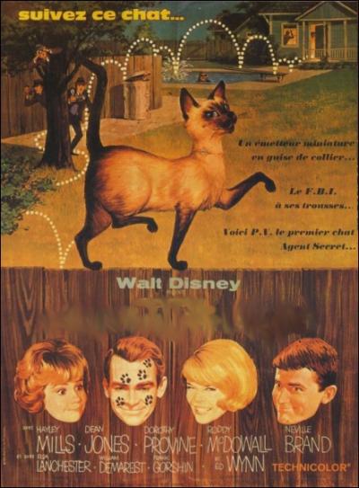 Comdie amricaine des studios Walt Disney ralise en 1965 par Robert Stevenson ... .