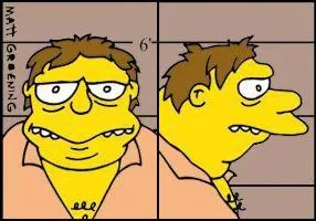 Dans quelle ville Barney a-t-il mal gar la voiture d'Homer ?