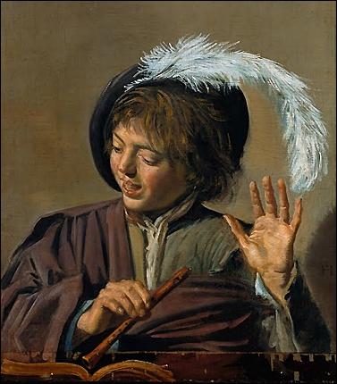 Joueur de flte chantant, 1623-1625
