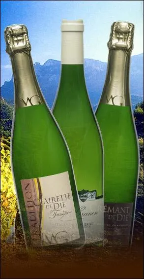 La  clairette de Die  est un vin effervescent blanc, qui tient son nom d'un des cpages qui servent  son laboration. C'est un vin de Drme qui fait partie du vignoble de...