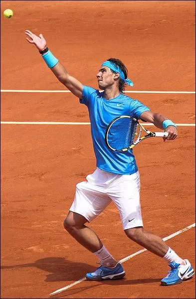 Rafael Nadal a gagn huit fois le tournoi de Roland Garros.