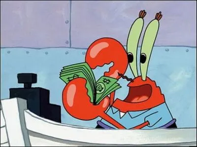De quel personnage Monsieur Krabs est-il dj tomb amoureux ?