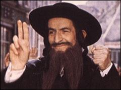 Qui est dguis en rabbin dans ce film de 1973 ?
