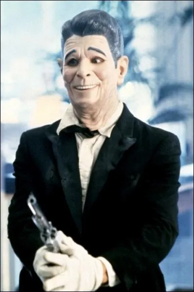 Qui se dguise en Reagan pour un hold-up en 1991 ?