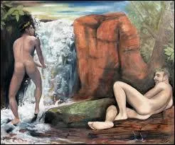 Fils de Zeus et de Leucotha, je commets un inceste involontaire avec ma soeur et de honte me jette dans le fleuve Khrusorroas (qui roule de l'or) dont je deviens le dieu et auquel je donne mon nom.