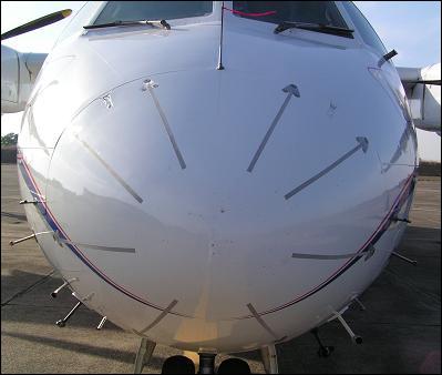 Quel est le nom technique du  nez  de l'avion ?